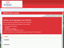 Tablet Screenshot of mijn.333travel.nl